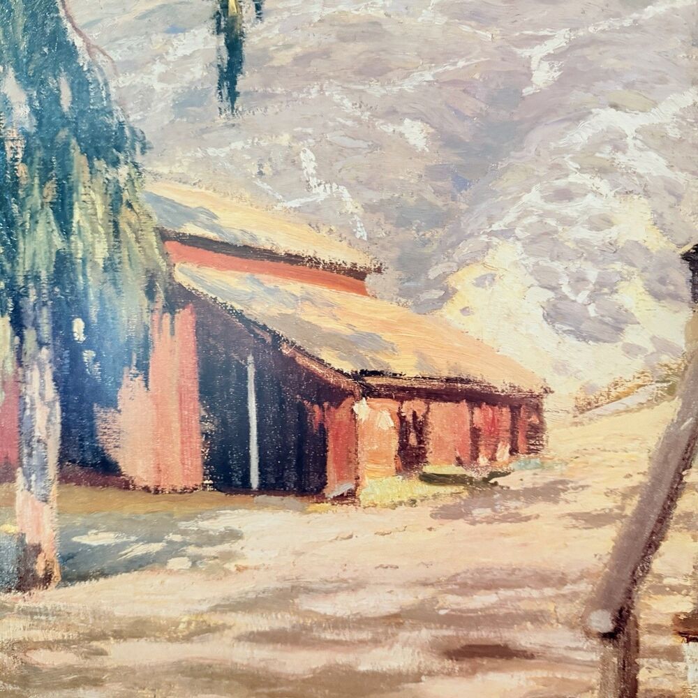 Joseph Kleitsch The Old Post Office Laguna Beach Art Museum Poster Print 40x28” - Picture 9 of 14